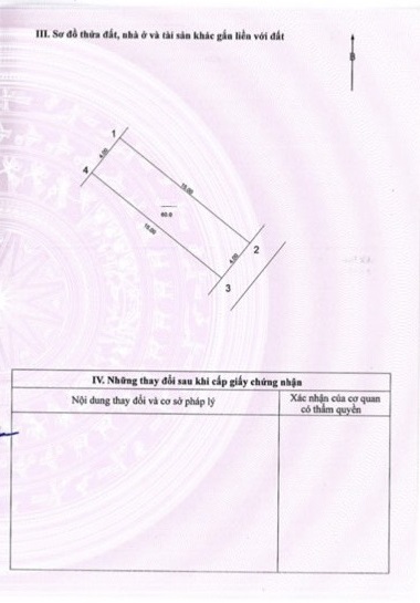 Tái định cư Trâu Quỳ, Gia Lâm, Hà Nội. 60.1m2, mt 4m, Đông nam, đường 12m. - Ảnh chính